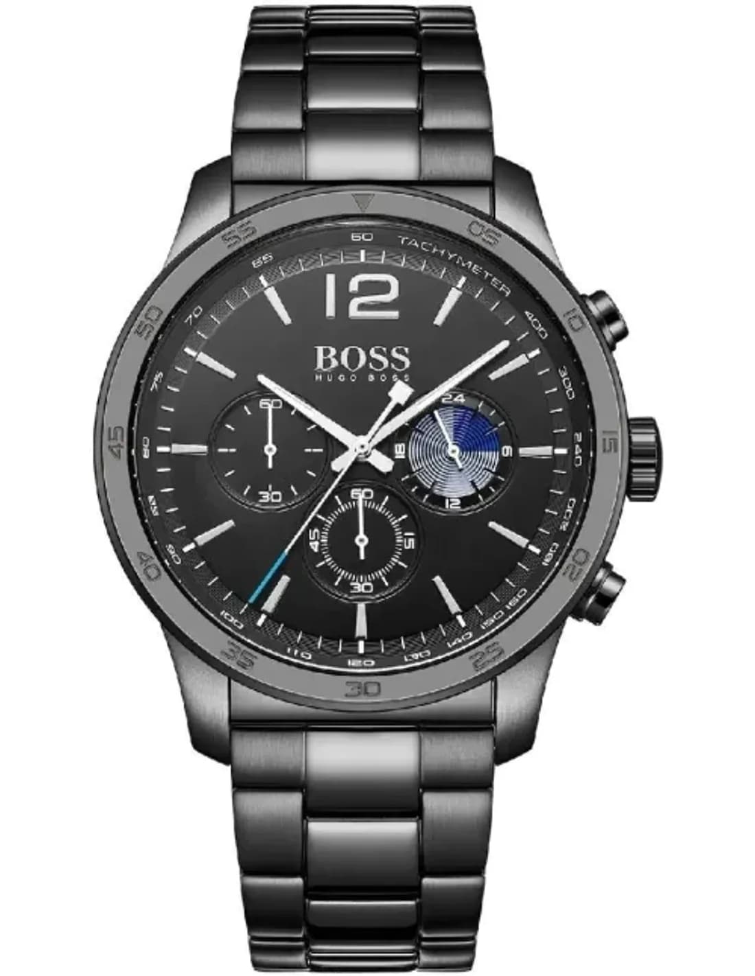 Montre Homme Hugo Boss 1513528 Chronographe Acier Noir