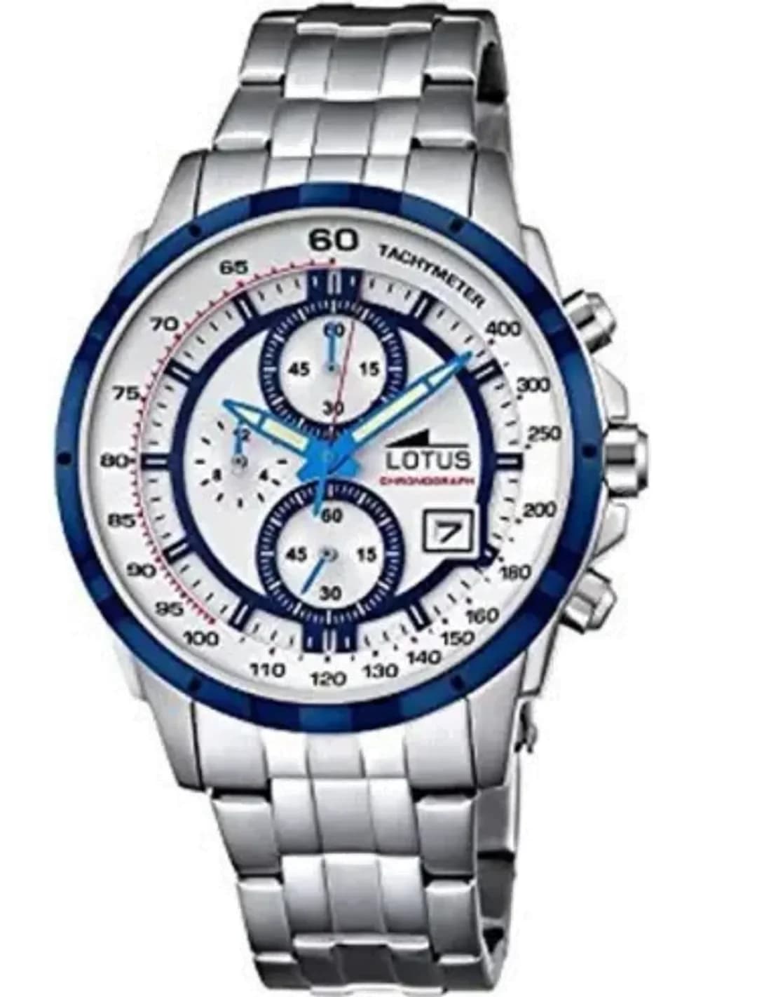 Montre Homme Lotus Chrono L10130/2 en Acier Argenté