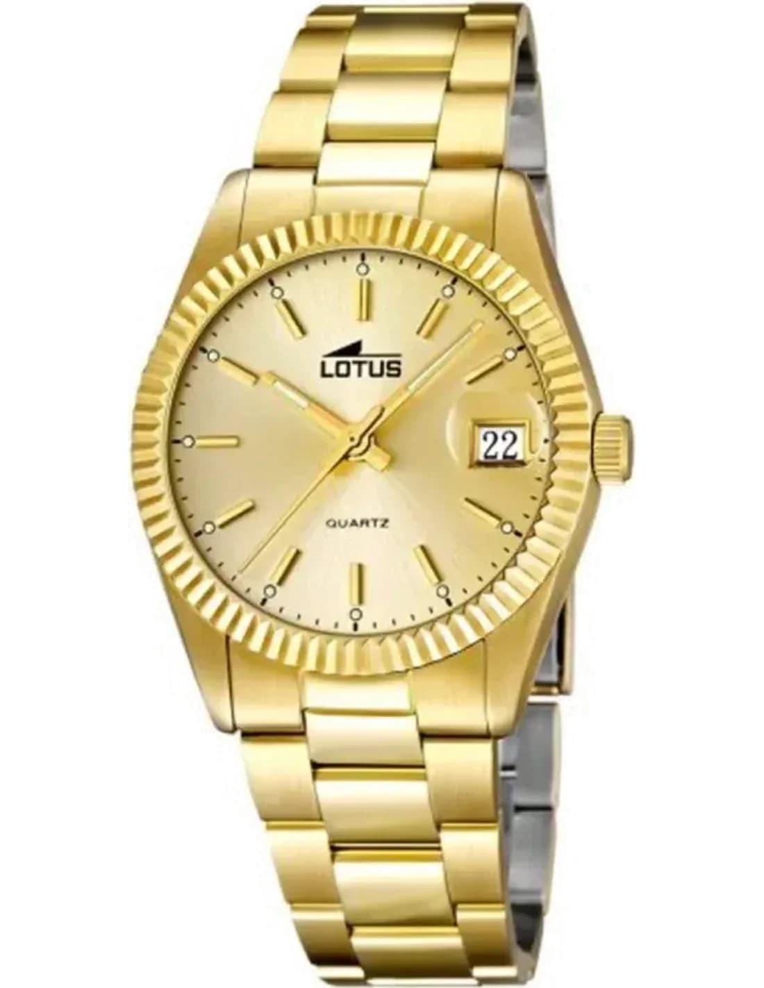 Montre Lotus L15799/2 pour Femme en Or et Acier