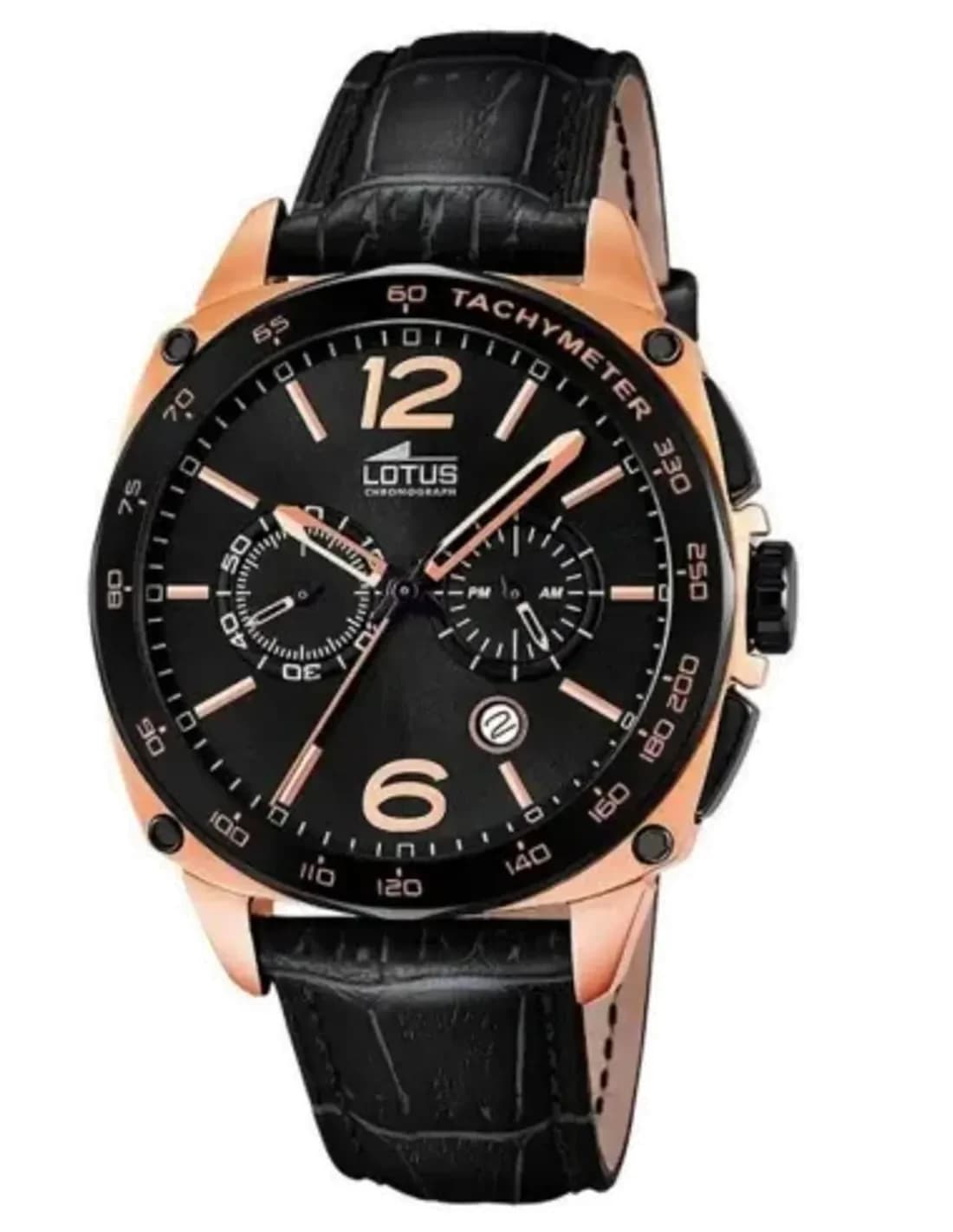 Montre Homme Lotus Smart Casual L18217/3 en Noir et Or Rose