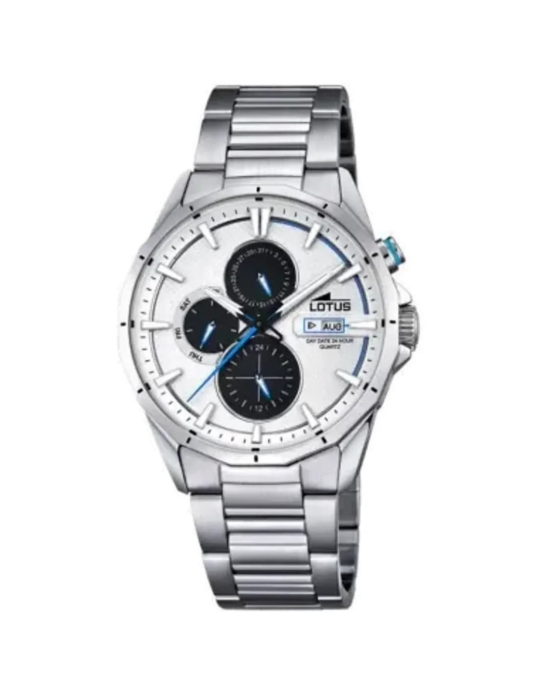 Montre Homme Lotus L18319/1 en Acier Argenté
