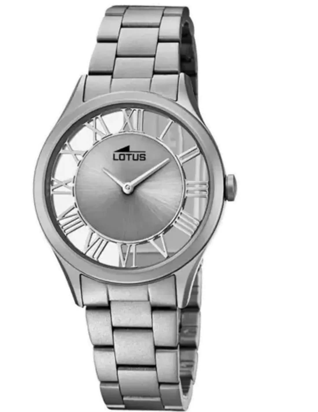 Montre Lotus Trendy L18398/1 pour Femme, Cadran et Bracelet Gris Acier