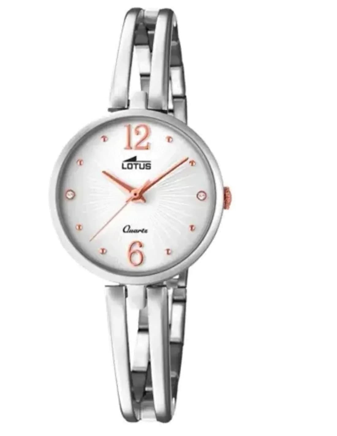 Montre Femme Lotus L18442/1 en Acier Argenté