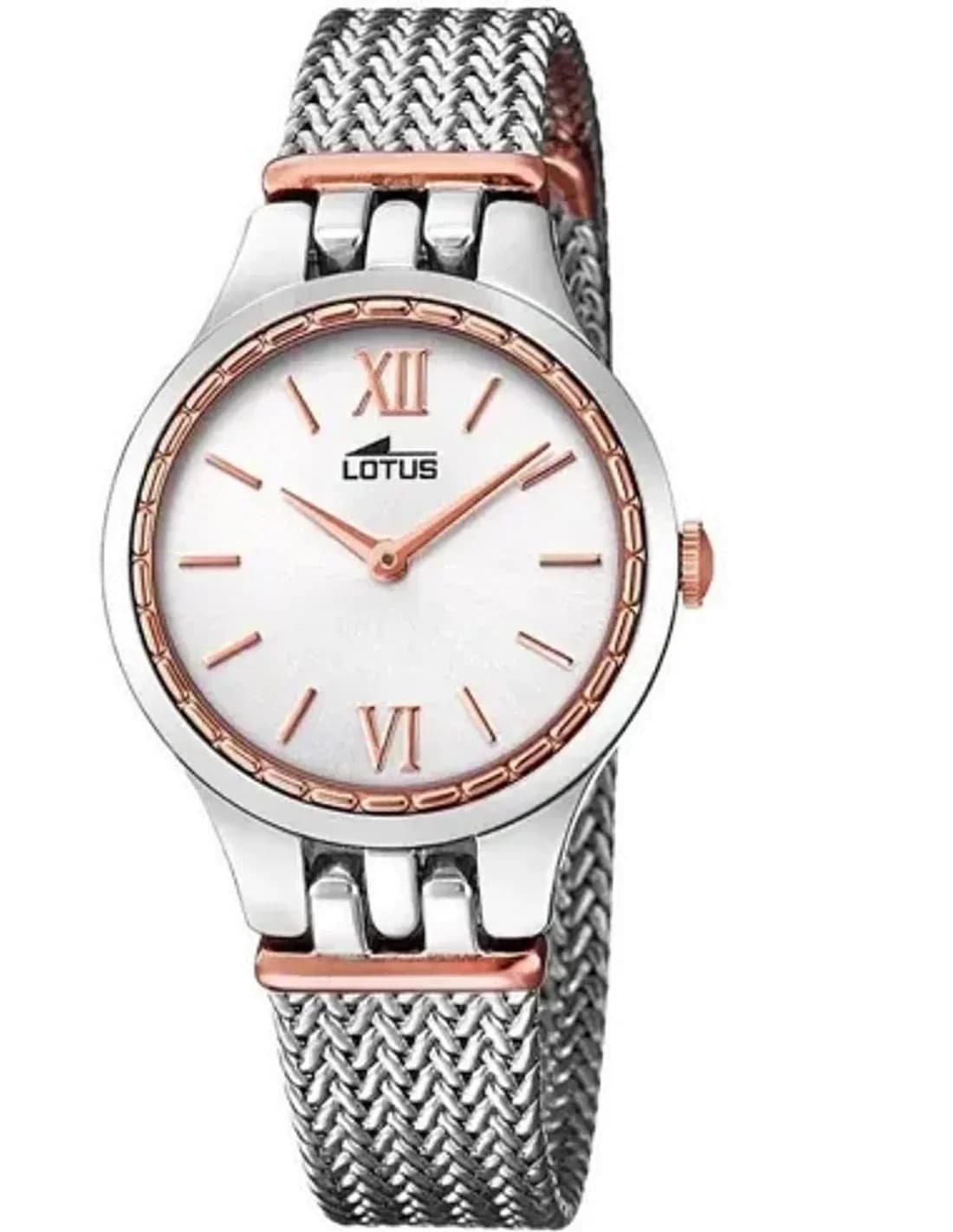 Montre Lotus L18447/2 pour Femme en Acier Argenté
