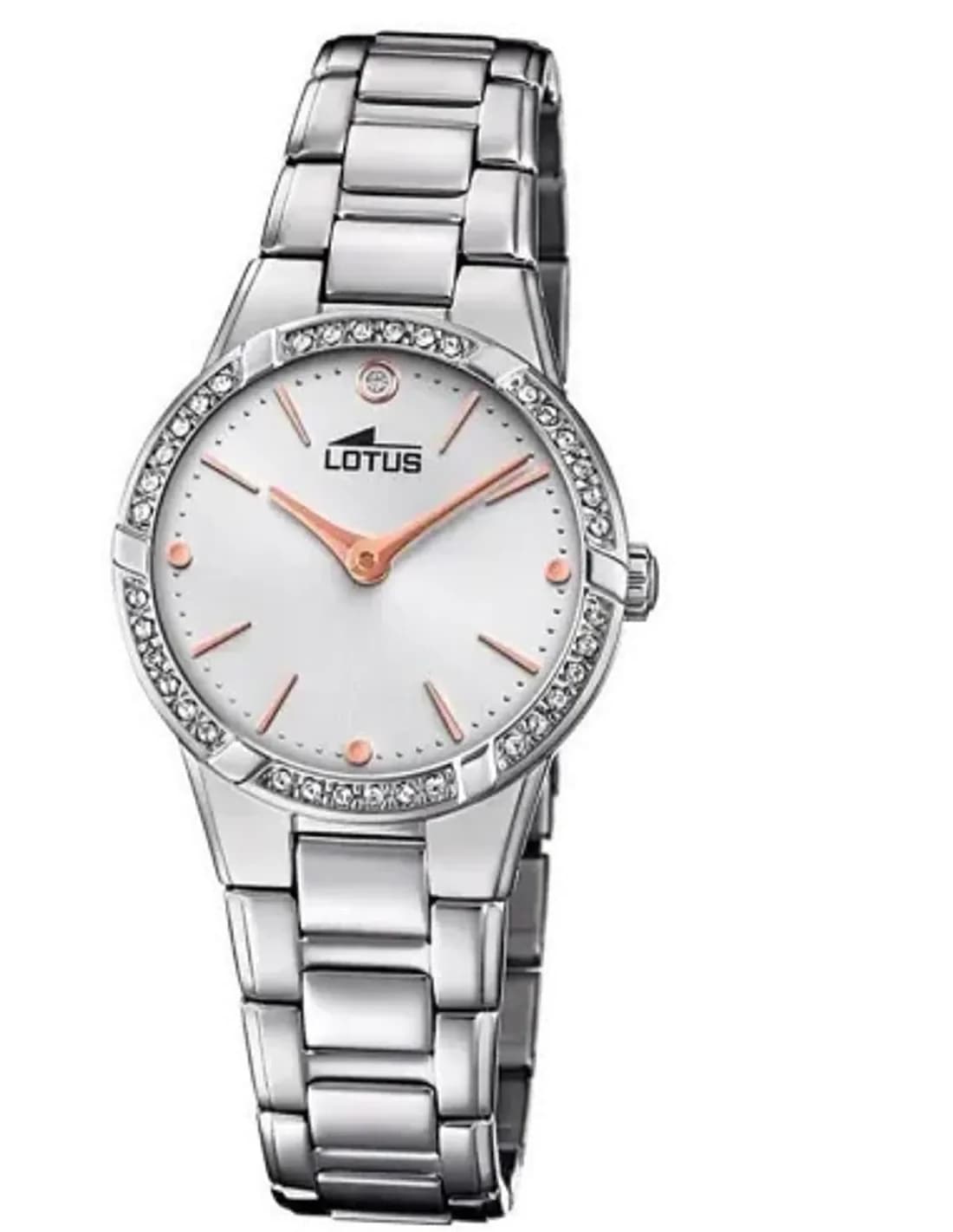 Montre Femme Lotus L18454/1 en Acier Argent