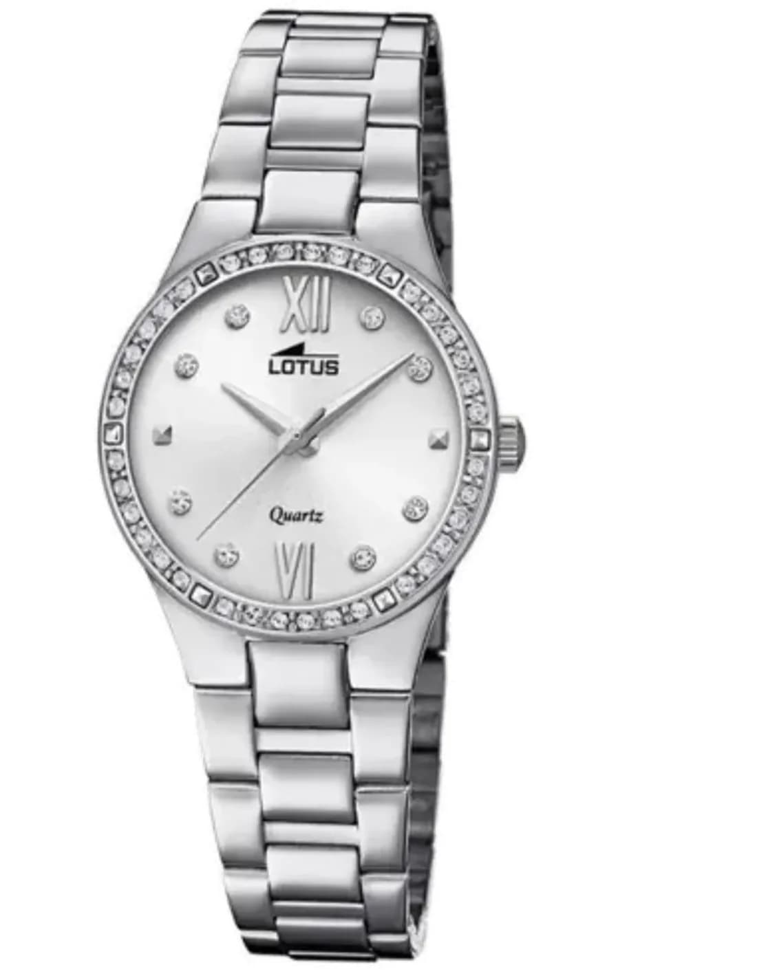 Montre Femme Lotus L18460/1 en acier argenté