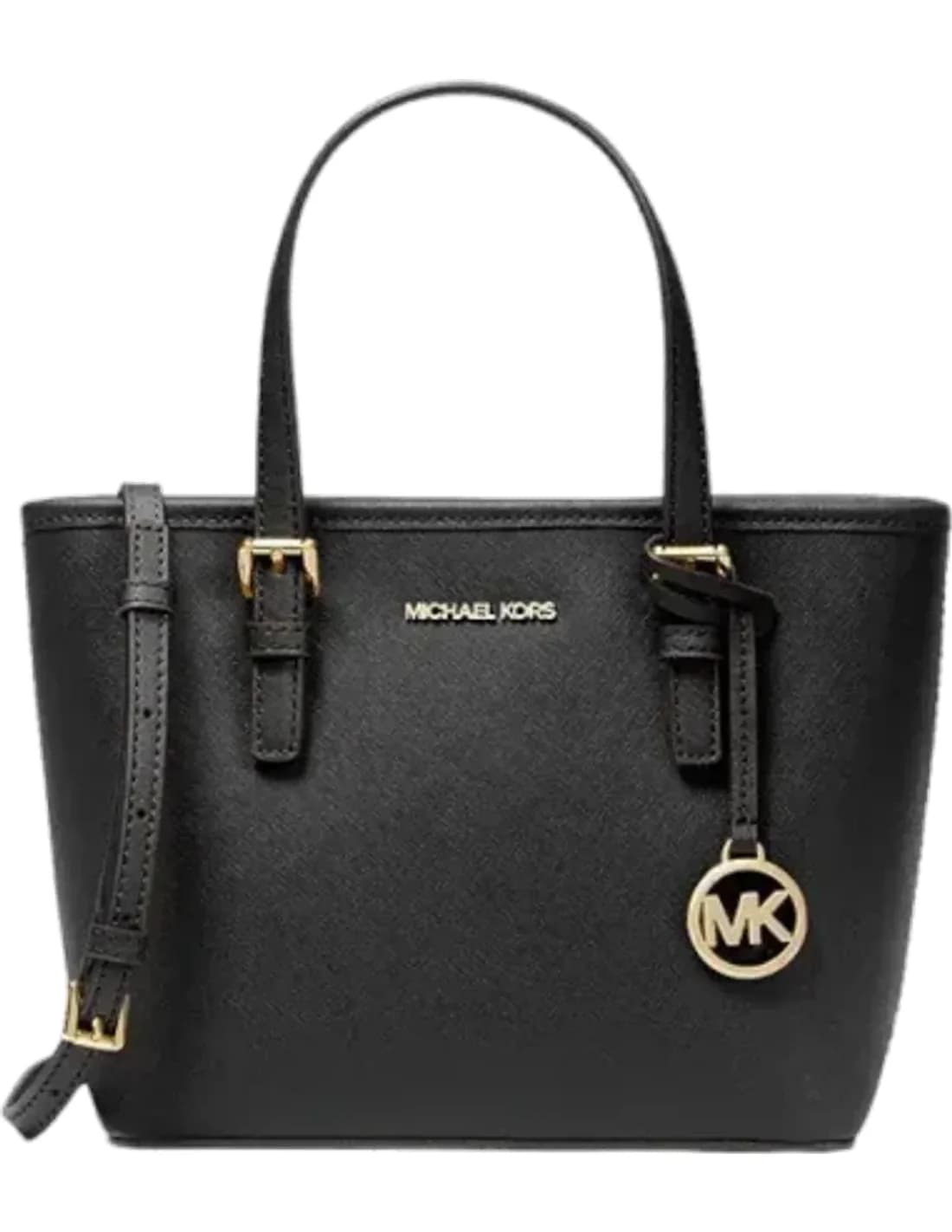 Sac à main en cuir Michael Kors Jet Set Travel XS à logo MK
