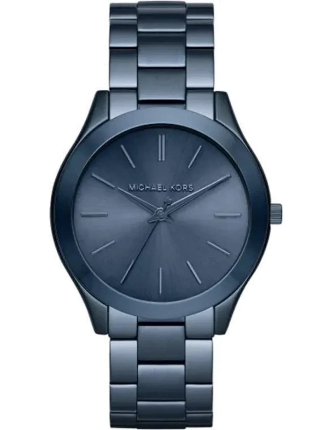 Montre Femme Michael Kors Runway MK3419 - Boîtier et bracelet acier bleu 40mm