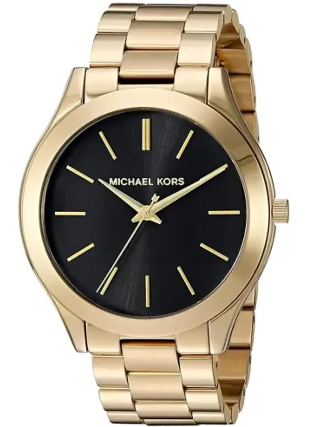 Montre Femme Michael Kors MK3478 Acier Inoxydable Doré Cadran Noir
