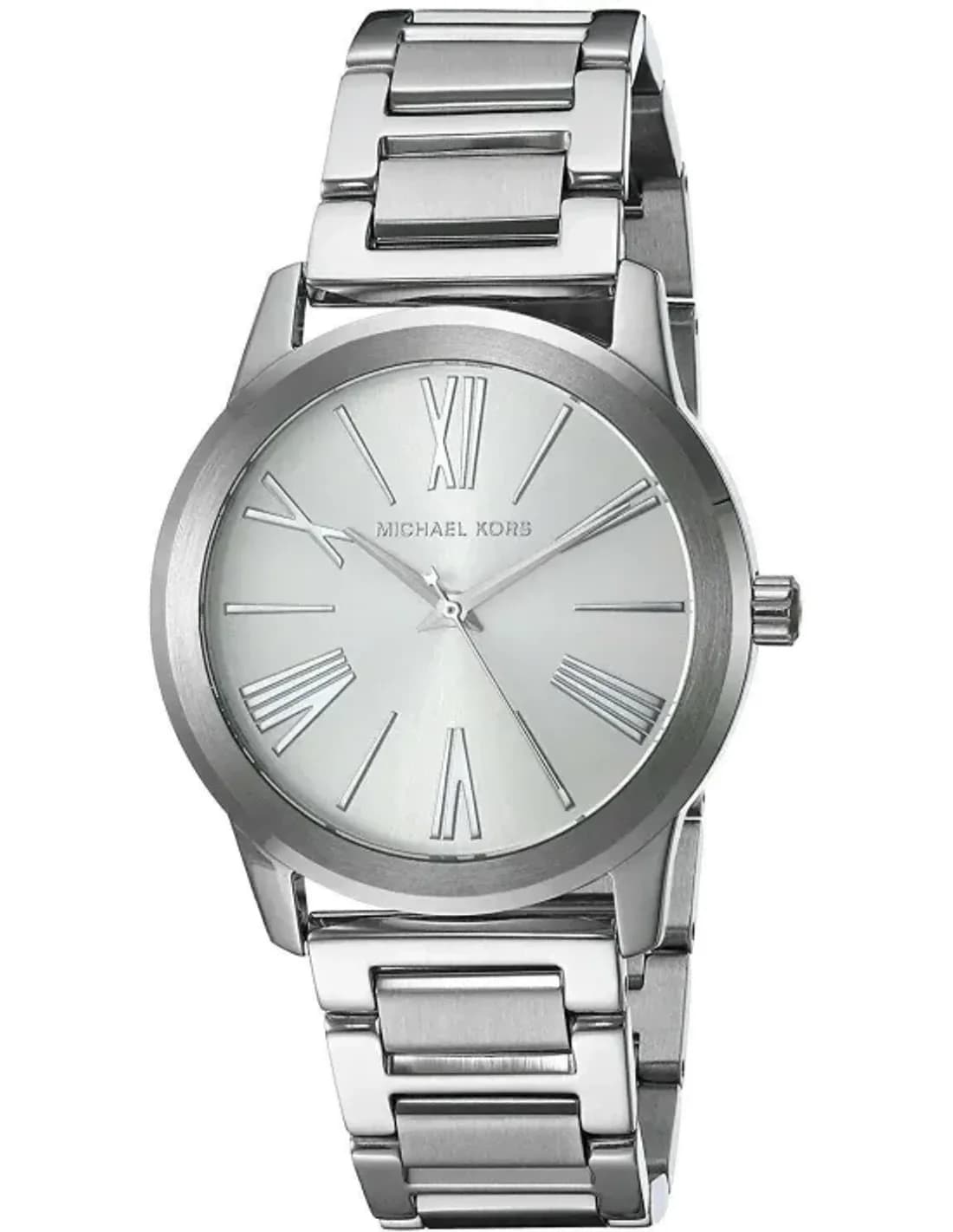 Montre-bracelet Michael Kors MK3489 pour femme en acier argenté