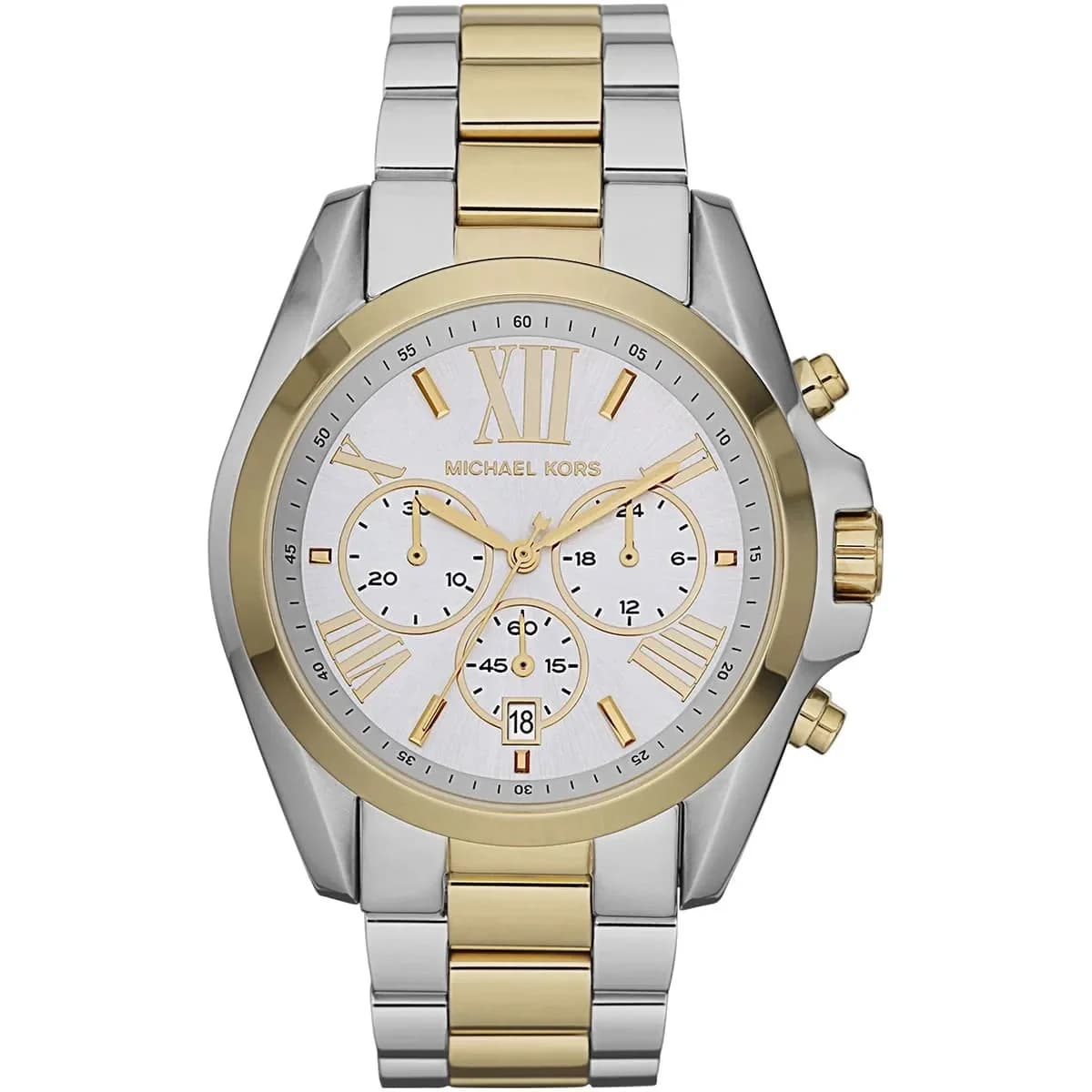 Montre Femme Michael Kors MK5627 Bradshaw Bicolore Argent et Or