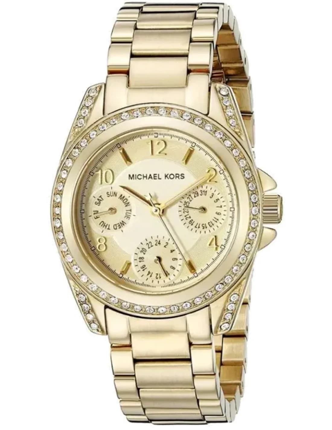 Montre Femme Michael Kors MK5639 Mini Blair en acier doré