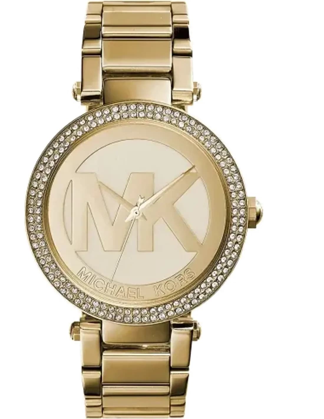 Montre Femme Michael Kors MK5784 Parker Chronographe Acier Doré Cristaux