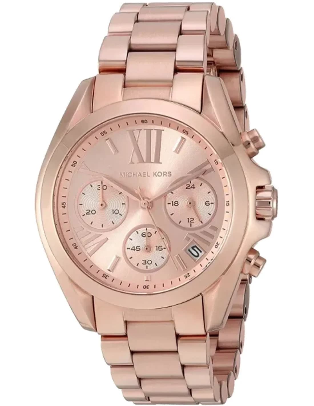 Montre Michael Kors Bradshaw MK5799 Femme en Acier Or Rose