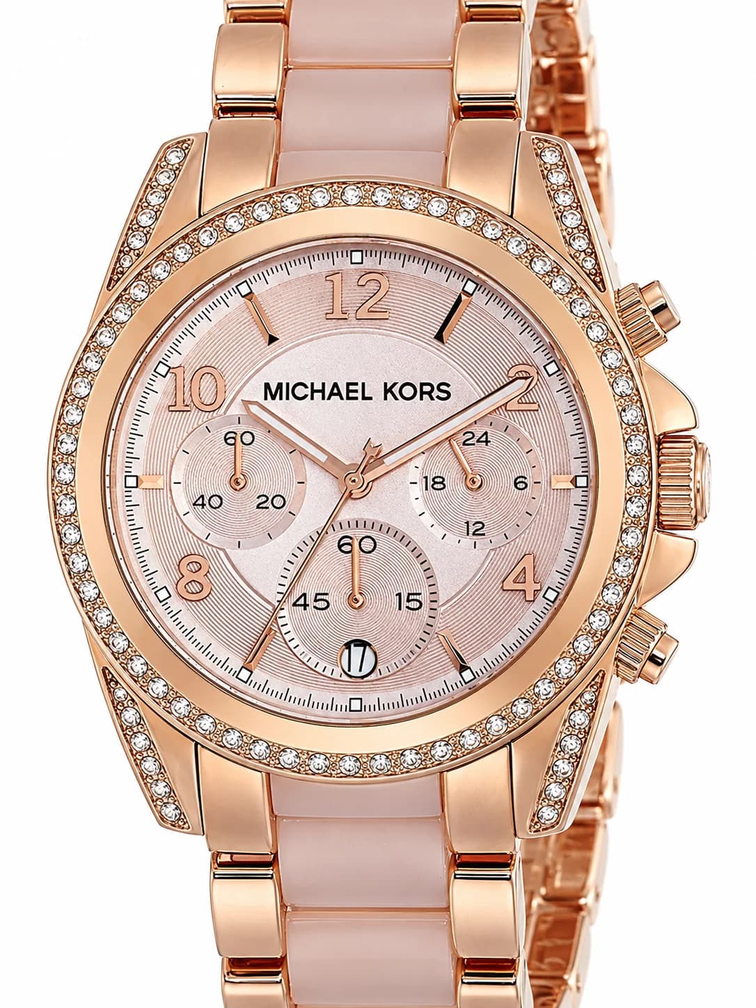 Montre Michael Kors MK5943 Blair Femme en Or Rose avec Bracelet Acier/Acétate