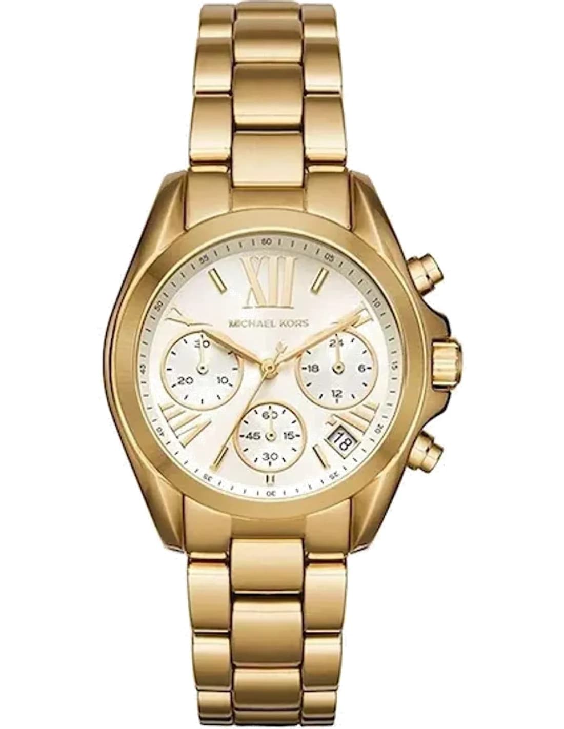 Montre Femme Michael Kors MK6267 Mini Bradshaw Acier Inoxydable Doré