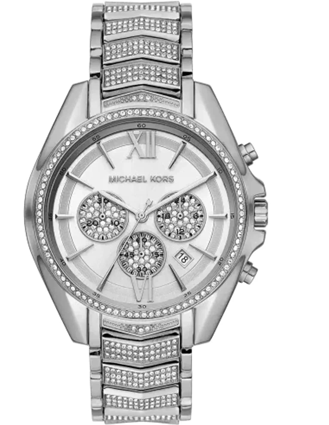 Montre Michael Kors Whitney MK6728 en acier argenté pour femme