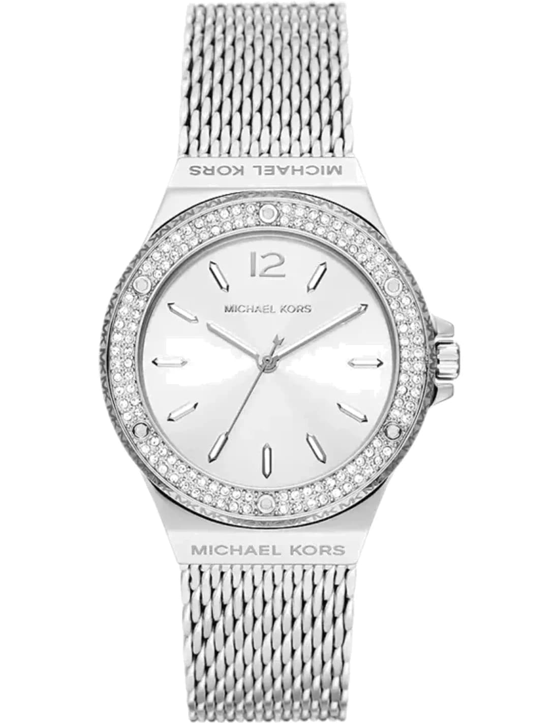 Montre Femme Michael Kors Lennox MK7337 - Cadran et bracelet maille milanaise argenté