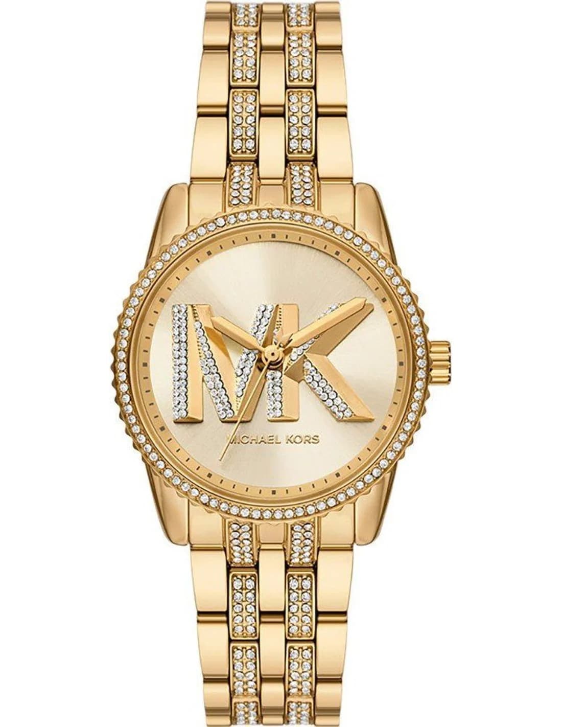 Montre Michael Kors Bryant MK7540 femme dorée, acier inoxydable 35mm, quartz 5 ATM