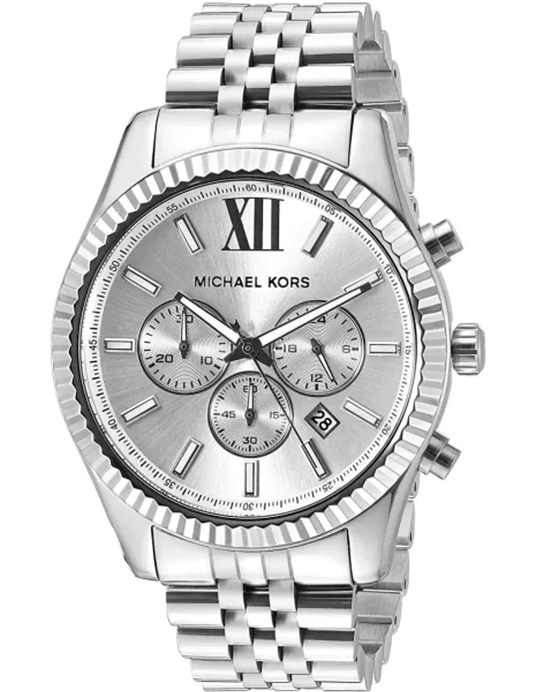 Montre Homme Michael Kors MK8405 Chronographe Acier Argenté