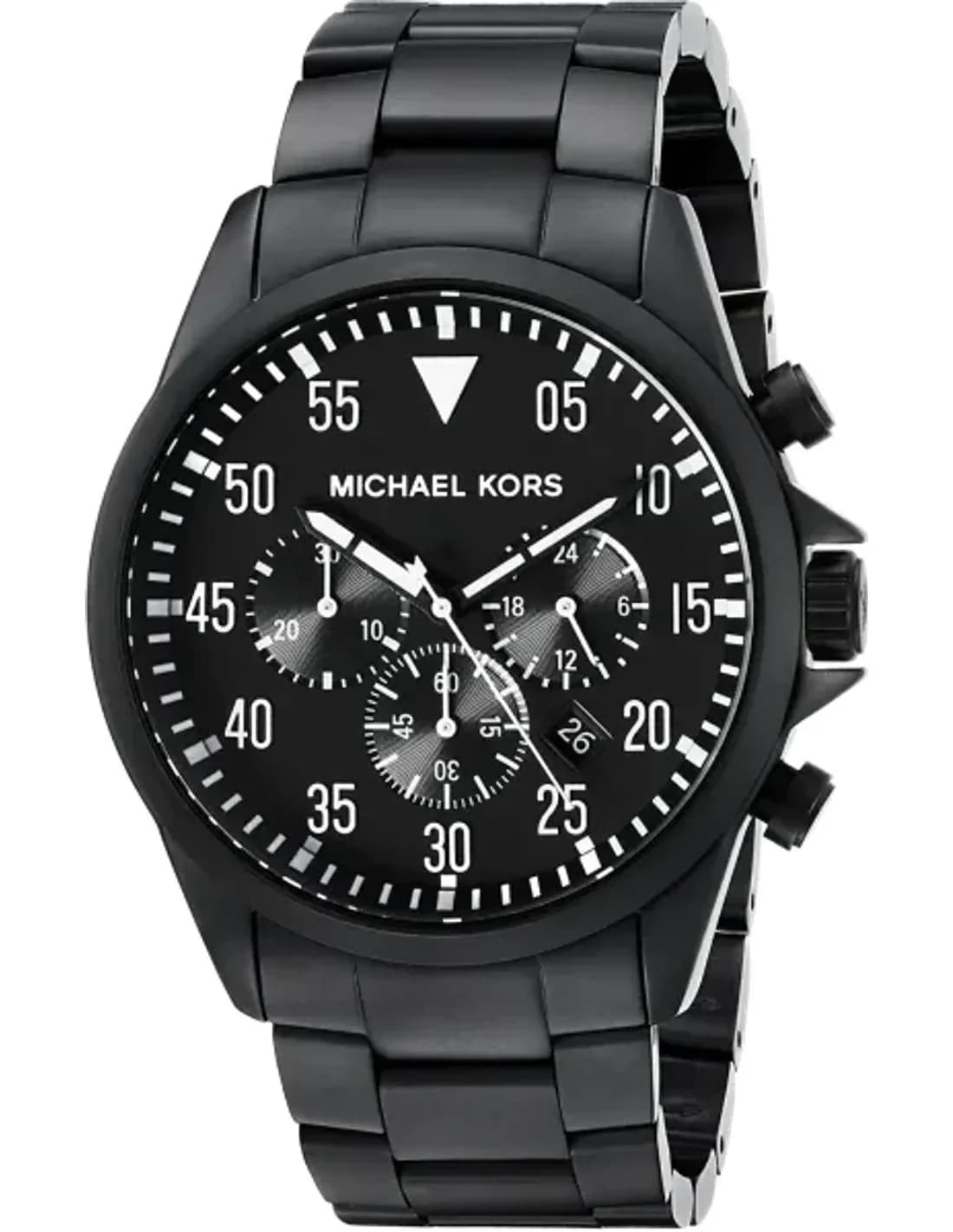 Montre Homme Michael Kors MK8414 Chronographe Aviateur Noir Acier