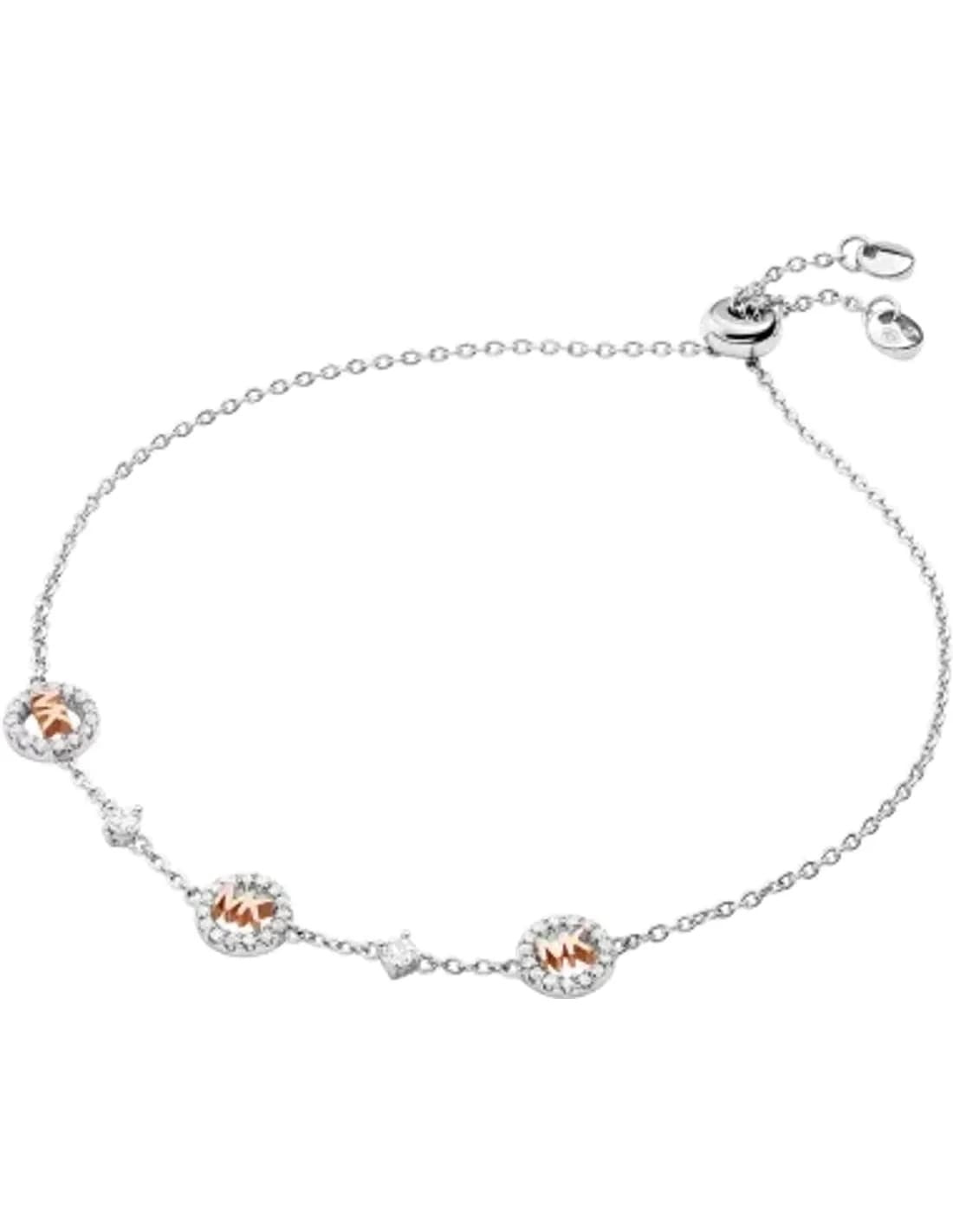 Bracelet coulissant bicolore argent 925 Michael Kors MKC1507AN931 pour femme