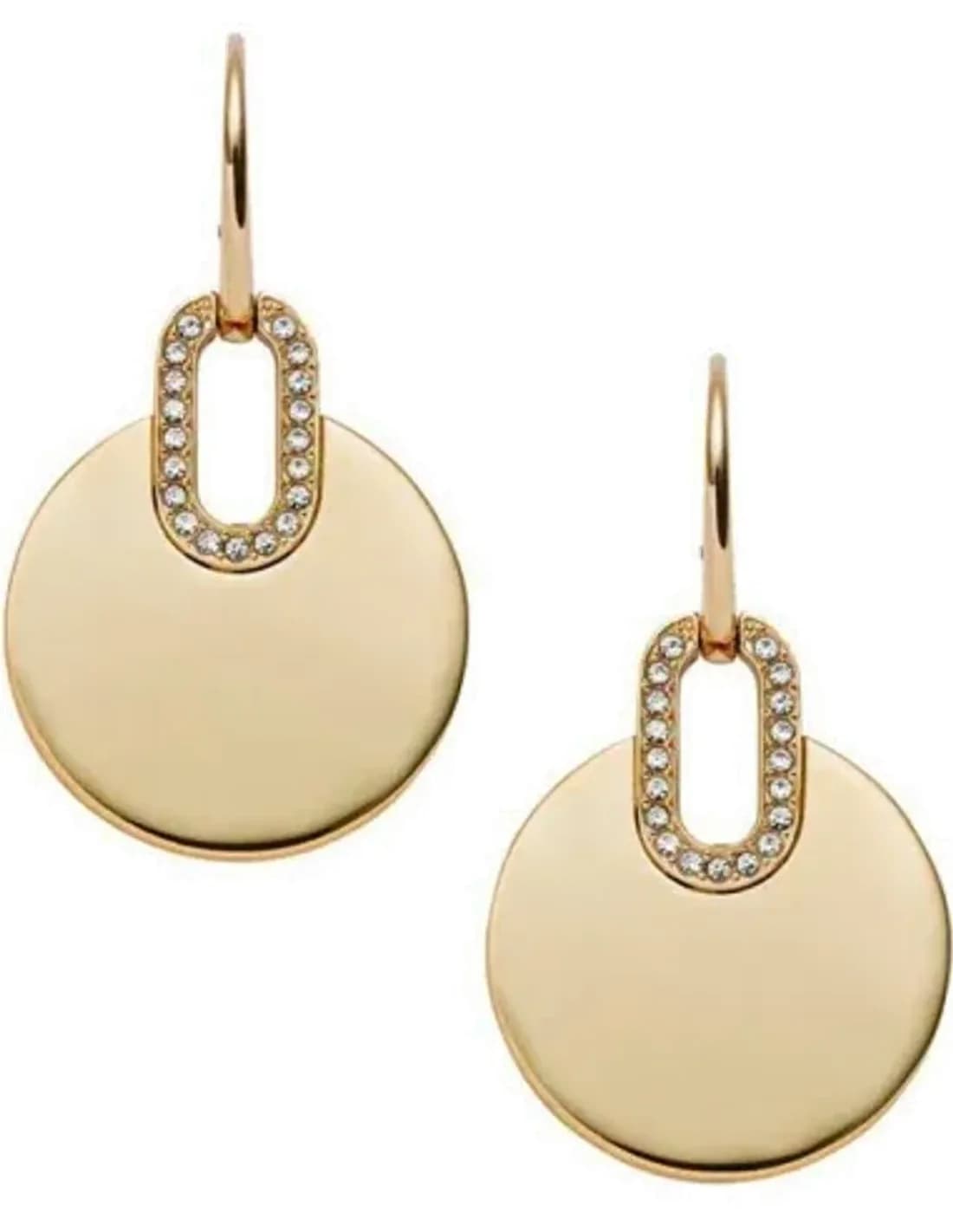 Boucles d'oreilles Michael Kors MKJ4613710 en or et strass pour femme
