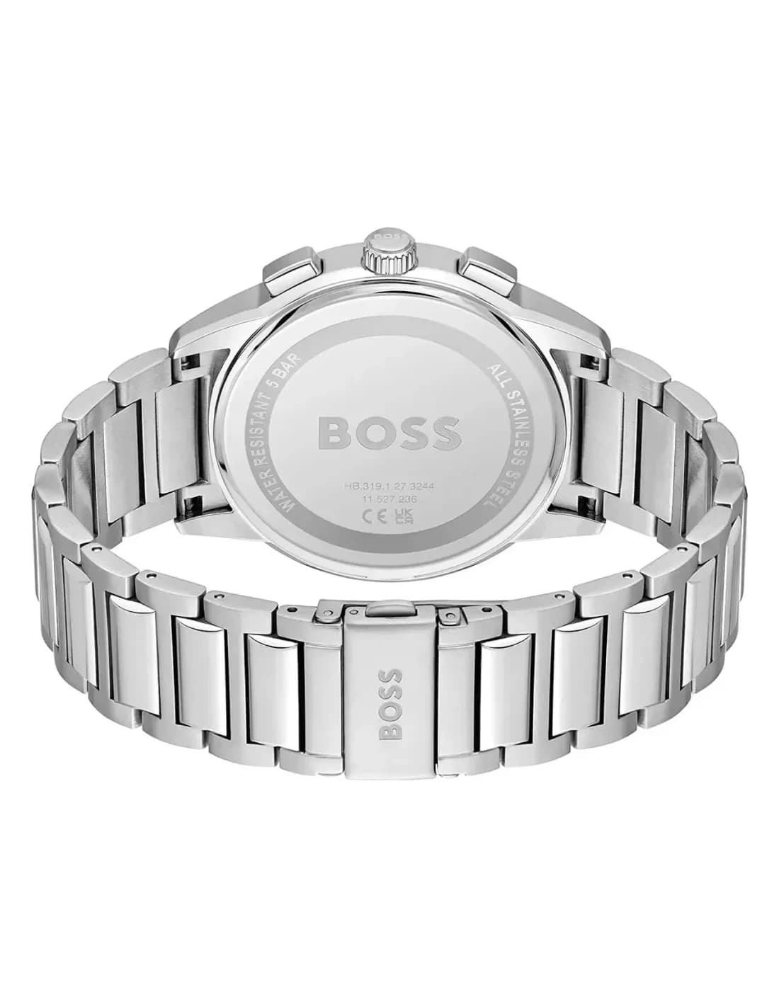 Zoom sur le cadran bleu du Hugo Boss 1513927