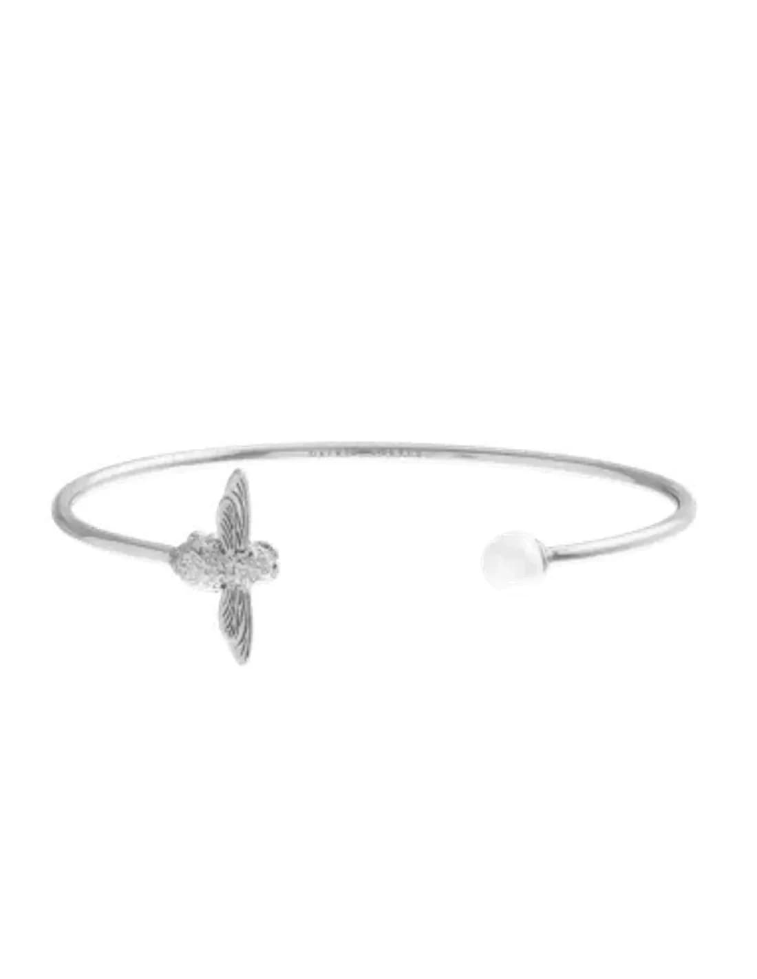 Bracelet Olivia Burton OBJ16AMB38 en acier argenté pour femme