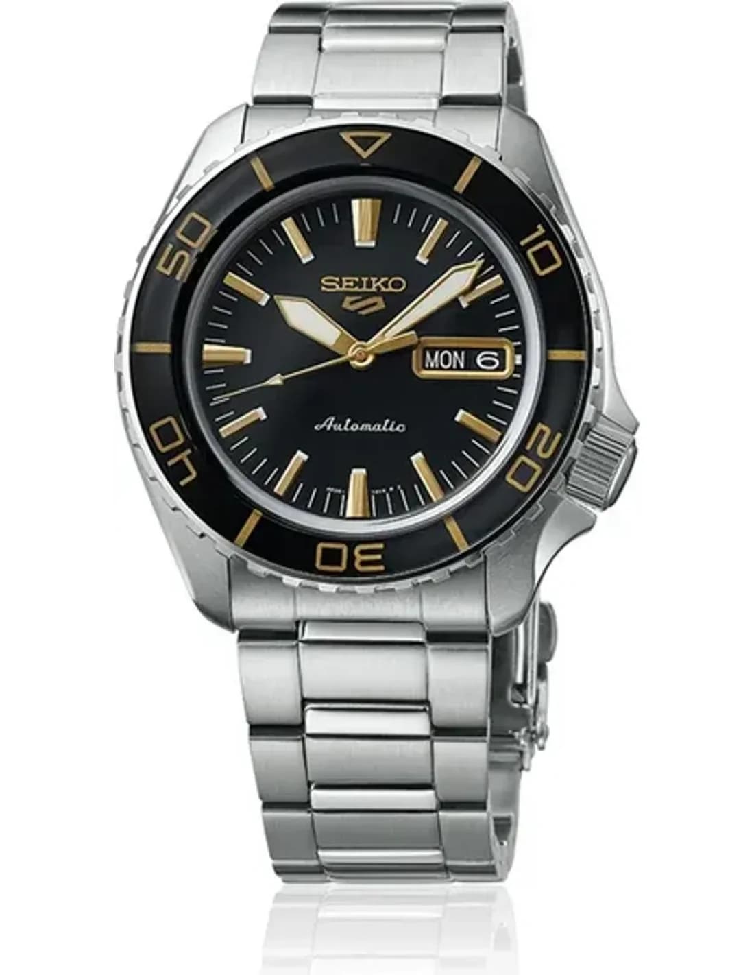 Montre Homme Seiko SRPK99K1 Automatique Acier Inoxydable Cadran Noir