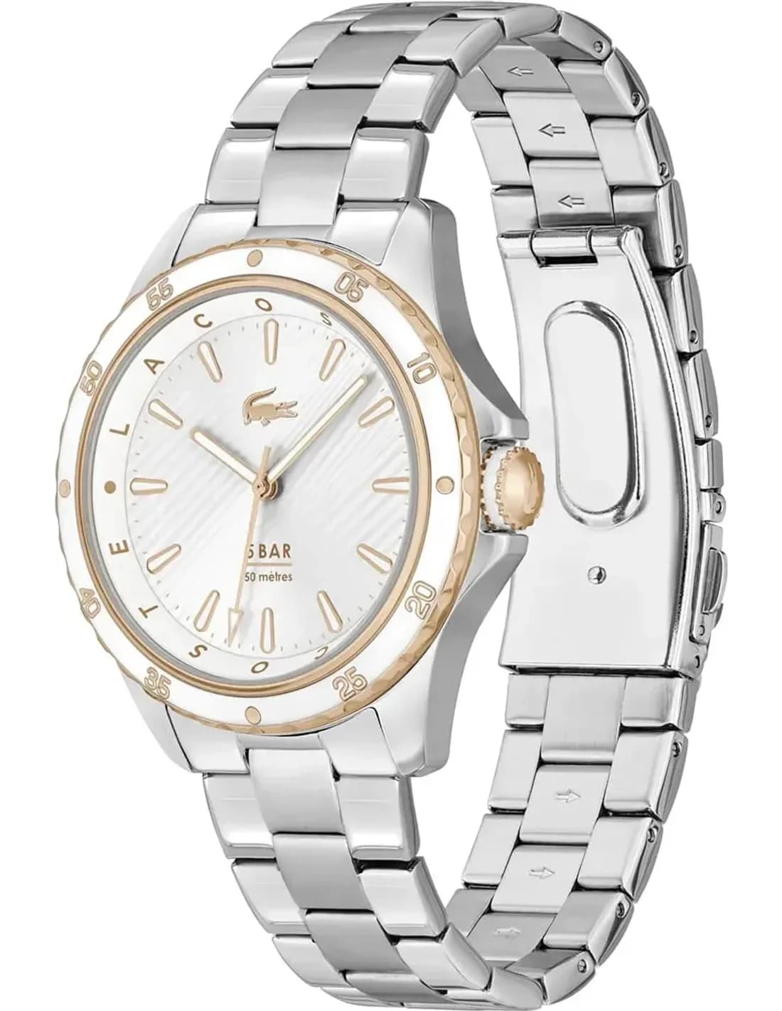 Le garde-temps Lacoste 2001370 vu de profil