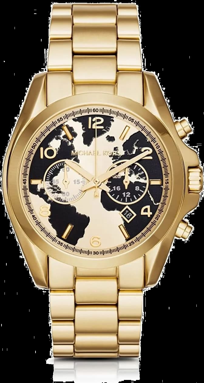 Montre Michael Kors MK6272 Bradshaw Chronographe en Acier Doré