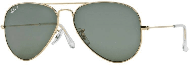 Lunettes de soleil Ray-Ban Aviator Large Metal RB3025 001/58 dorés polarisés