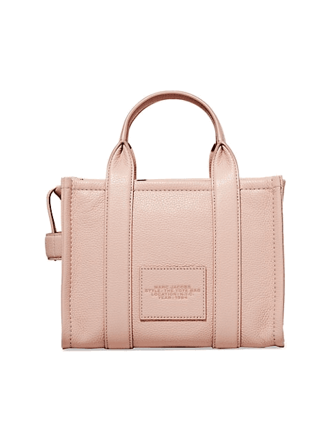 Sac à main Marc Jacobs The Mini Tote Bag en cuir grainé