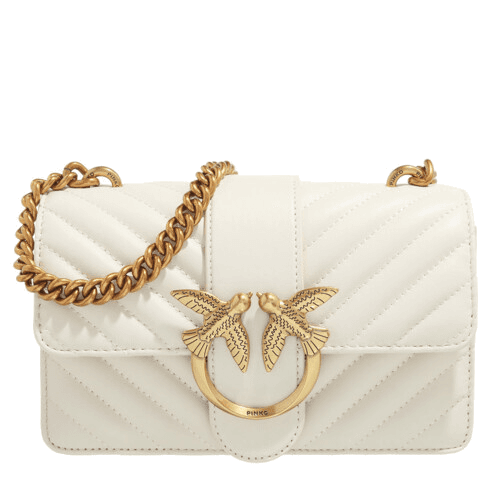 Sac à main bandoulière Pinko Love One Mini en cuir