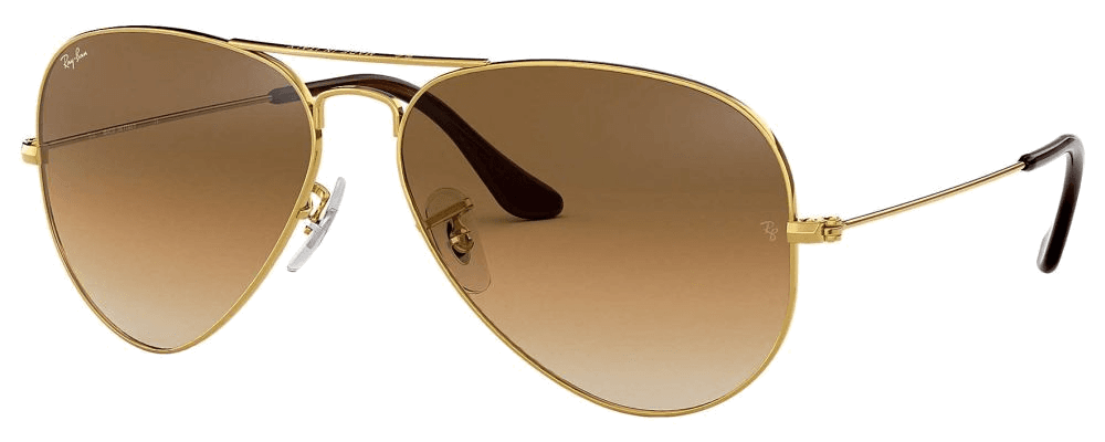 Lunettes de soleil Ray-Ban Aviator RB3025 001/51 dorés verres dégradés