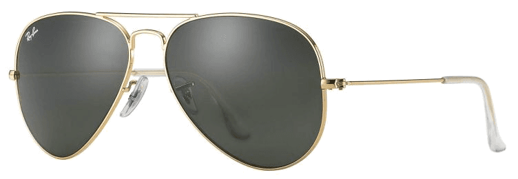 Lunettes de soleil Ray-Ban Aviator RB3025 L0205 monture dorée forme pilote