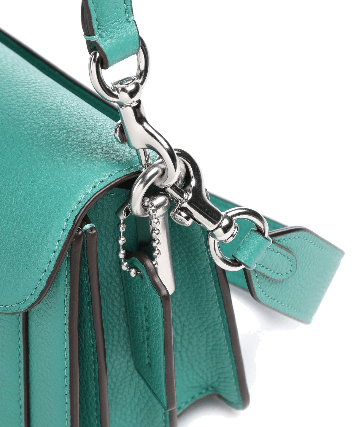 Sac besace à bandoulière Coach Tabby 26 en cuir grainé