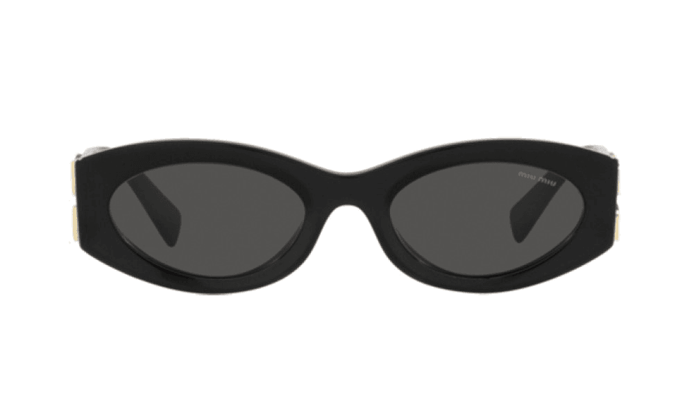 Lunettes de soleil Miu Miu MU 11WS ovales en acétate vue 2