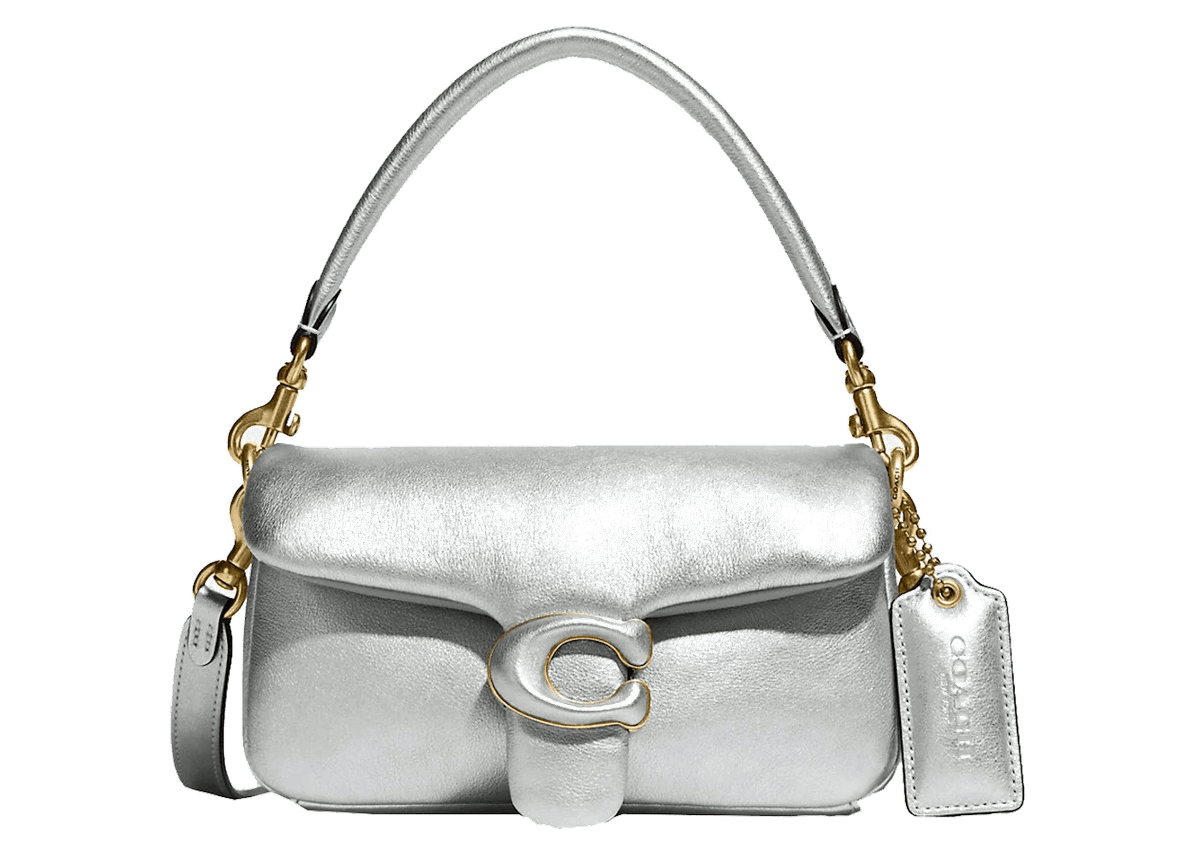 Sac à bandoulière Coach Pillow Tabby 18 en cuir nappa