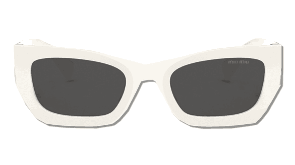 Lunettes de soleil Miu Miu Glimpse MU 09W rectangulaires en acétate