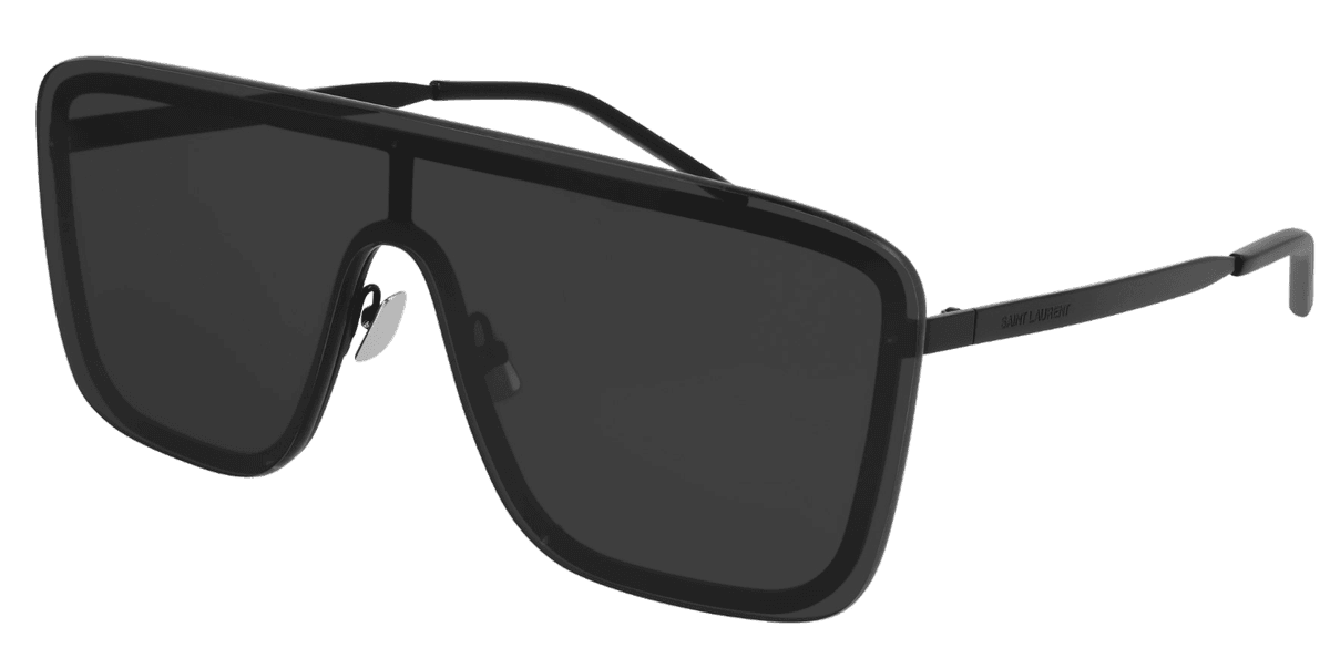 Lunettes de soleil Saint Laurent SL 364 MASK monture en métal