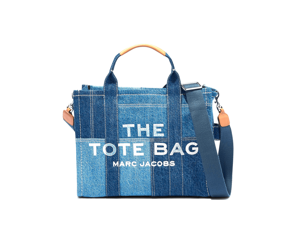 Sac à main Marc Jacobs The Medium Tote Bag Denim en toile