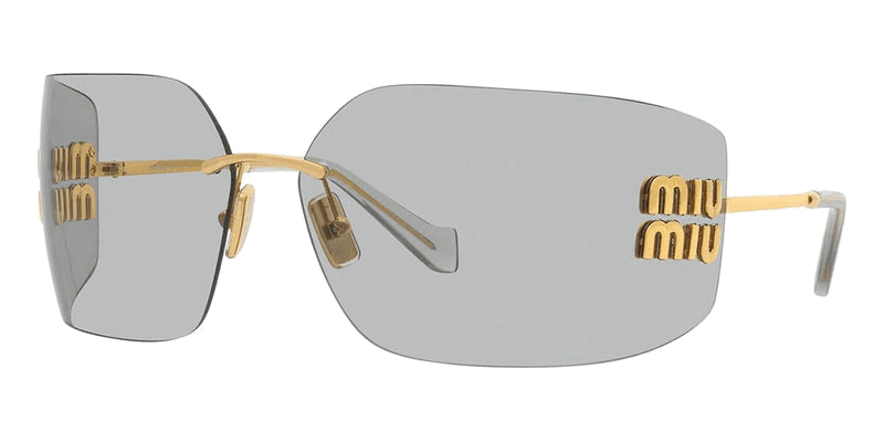 Lunettes de Soleil Miu Miu Runway MU 54YS en métal