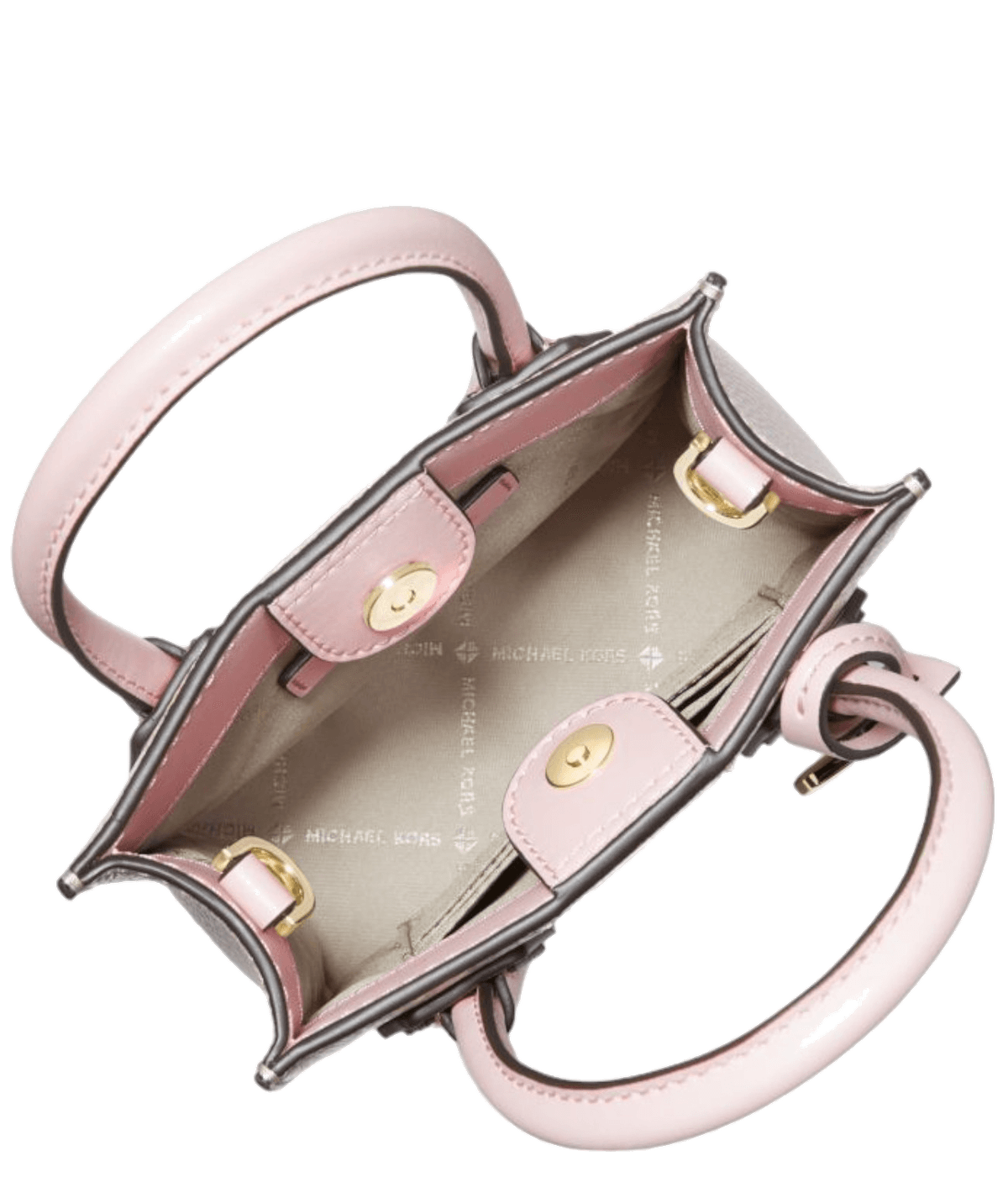 Très petit sac à main Michael Kors Mercer à bandoulière en cuir grainé Safiano