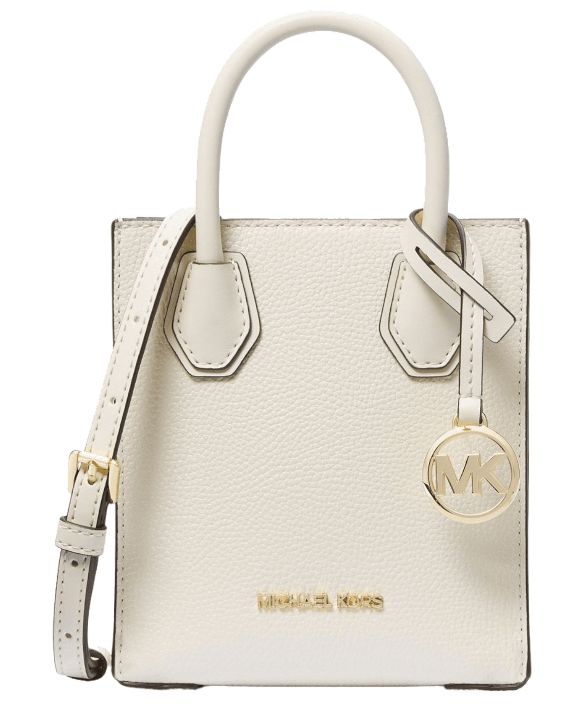 Très petit sac à main Michael Kors Mercer à bandoulière en cuir grainé Safiano