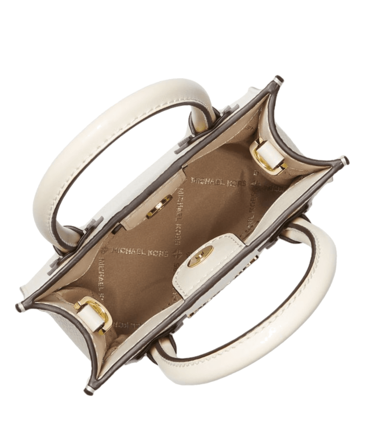 Très petit sac à main Michael Kors Mercer à bandoulière en cuir grainé Safiano vue 2