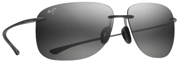 Lunettes de soleil Maui Jim Hikina gris mat Maui H445-11M verres polarisés