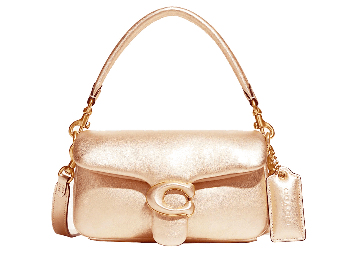 Sac à bandoulière Coach Pillow Tabby 18 en cuir nappa