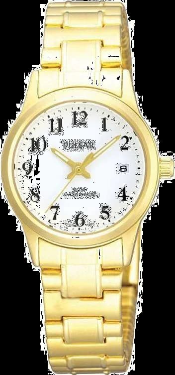 Montre Pulsar PH7144X1 Femme en Or et Acier